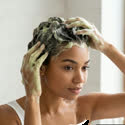 Step 3: Apply gently to hair and scalp.